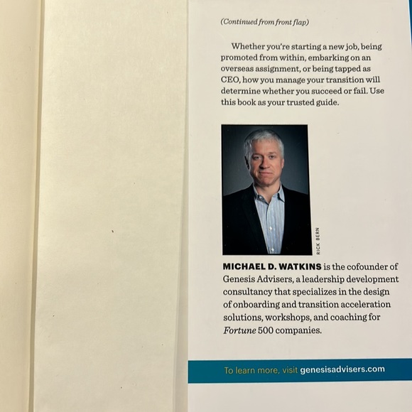 The First 90 Days by Michael D. Watkins book - Picture 4 of 9